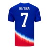 Camiseta de fútbol Estados Unidos Reyna 7 Segunda Equipación 2024 - Hombre